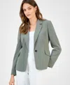 Kasper Plus Size One-button Blazer