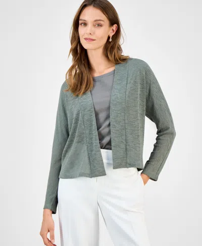 Kasper Women's Onion Skin Open-front Jacket