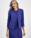 Kasper Three-quarter Sleeve Jacket