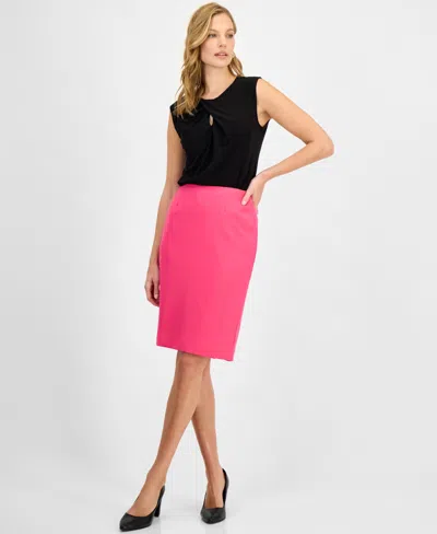 Kasper Women's Pencil Skirt In Pink