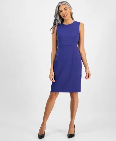 Kasper Women's Princess-seam Sheath Dress