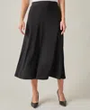 Kasper Women's Pull-on A-line Maxi Skirt In Black