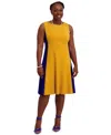 Kasper Women's Seamed Sleeveless Dress
