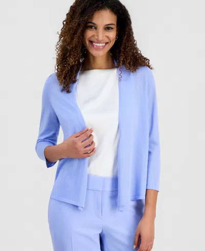 Kasper Women's Self Edge A-line Cardigan