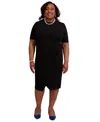 Kasper Women's Short-sleeve Wrap Dress, Regular & Plus Sizes
