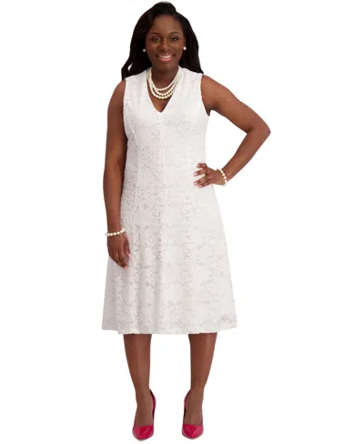 Kasper Women's Sleeveless Fit & Flare Dress, Regular & Plus Sizes