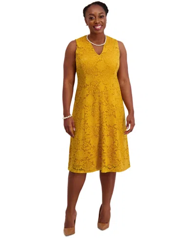 Kasper Women's Sleeveless Fit & Flare Dress, Regular & Plus Sizes