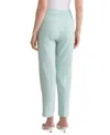Kasper Women's Stretch Crepe Slim Leg Pant, Regular & Petite Sizes In Green