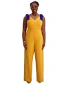 Kasper Women's Tie-strap Jumpsuit, Regular & Plus Size