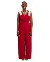 Kasper Women's Tie-strap Jumpsuit, Regular & Plus Size