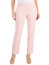 KASPER WOMENS HIGH RISE SOLID ANKLE PANTS
