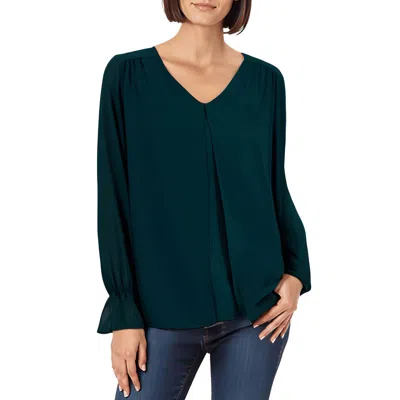 Kasper Womens Layered Polyester Blouse