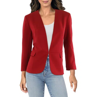 Kasper Womens Suit Separate Office Collarless Blazer