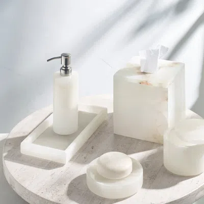 Kassatex Alabaster Bath Accessories