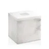Kassatex Alabaster Tissue Box Cover In White