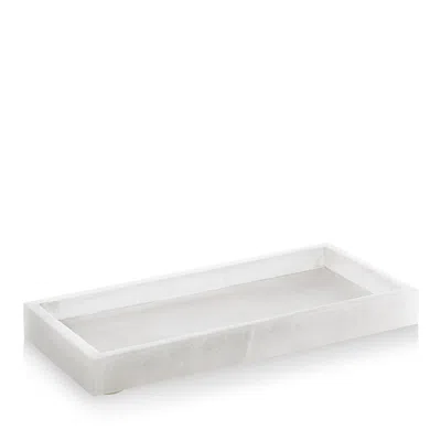 Kassatex Alabaster Tray In White