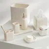 Kassatex Aman Bath Accessories In White