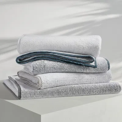 Kassatex Assisi Textured Towels In Gray