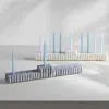 Kassatex Beacon Hill Menorah In Multi
