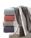 Kassatex Block Stripe Beach Towel In Indigo/white