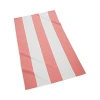 Kassatex Block Stripe Beach Towel In Coral