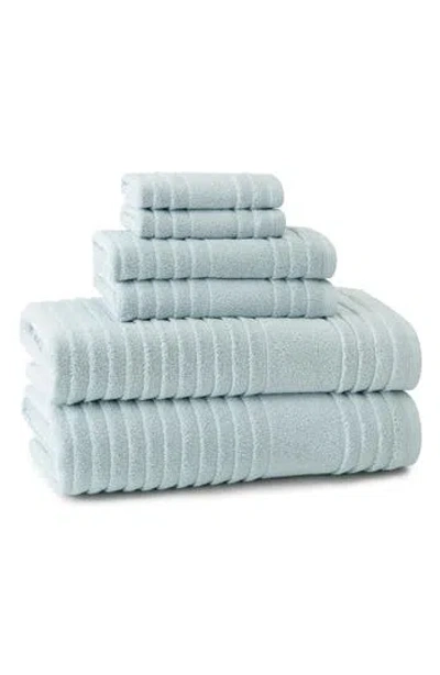 Kassatex Bursa 6-piece Towel Set In Blue