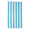 Kassatex Cabana Stripe Beach Towel In Blue