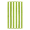 Kassatex Cabana Stripe Beach Towel In Lime