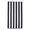 Kassatex Cabana Stripe Beach Towel In Navy Blue