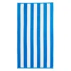 Kassatex Cabana Stripe Beach Towel In Royal Blue