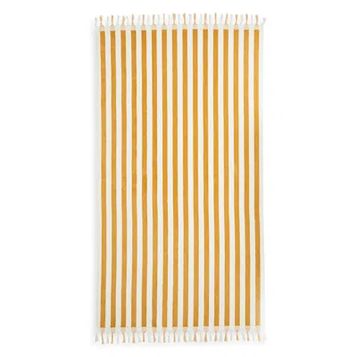 Kassatex Cannes Beach Towel In Yellow