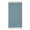 Kassatex Cannes Beach Towel In Navy