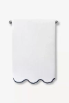 Kassatex Chairish Scallop Edge Bath Towel Collection In White