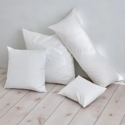 Kassatex Decorative Pillow Inserts In White