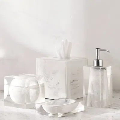 Kassatex Ducale Bath Accessories In Transparent