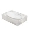 Kassatex Ducale Soap Dish In White/black