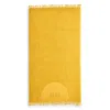 Kassatex Elements Beach Towel In Yellow