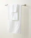Kassatex Esme Hand Towel In White