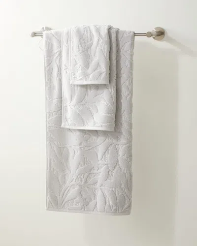 Kassatex Esme Wash Towel In Platinum