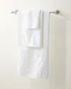 Kassatex Esme Wash Towel In White