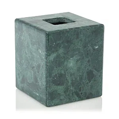 Kassatex Esmeralda Tissue Holder In Green Marble