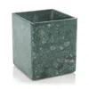 Kassatex Esmeralda Wastebin In Green Marble
