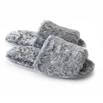 Kassatex Faux Fur Slippers In Multi