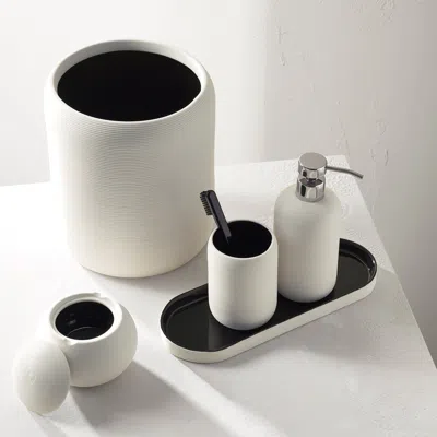 Kassatex Fillmore Bath Accessories In White