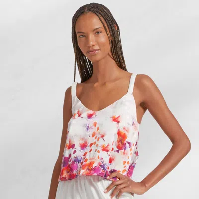 Kassatex Floral Ombre Camisole In Multi