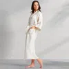 Kassatex Holbox Linen Robe In White