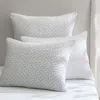 Kassatex Iris Block Shams In White