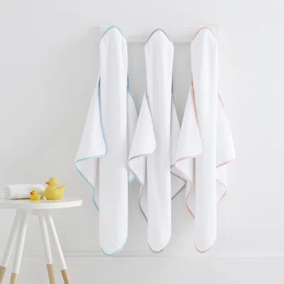 Kassatex Kids Hooded Towel In White