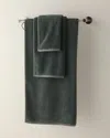 Kassatex Kyoto Face Cloth In Eucalyptus Green