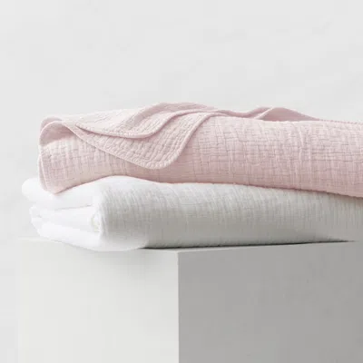 Kassatex Lafayette Coverlet In Pink